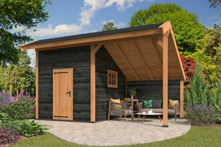 Kapschuur Malmo, type 1 - 547 x 414 cm - Red Class Wood 