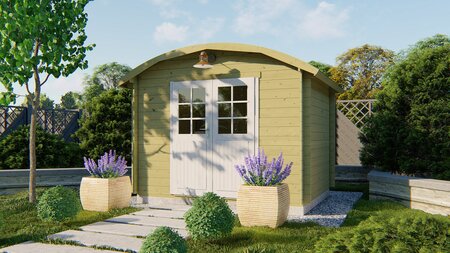 Blokhut Klair 300 x 240 x 234 cm - Tuinhuis