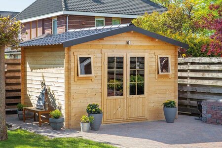 Blokhut Juha 400 x 300 x 233 cm - Tuinhuis