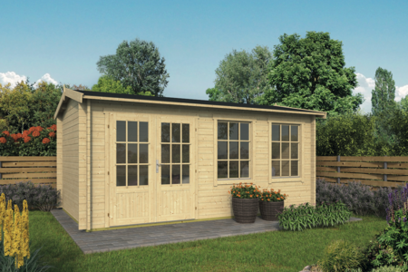 Blokhut Aiste 500 x 300 x 243 cm - Tuinhuis