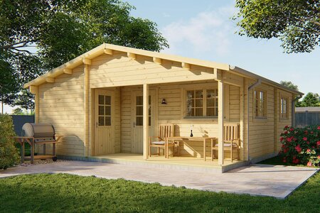 Blokhut Ardee 700 x 817 x 317 cm - Prefab Houten Woning - Luxe Tuinhuis Blokhut Ardee 700 x 817 x 317 cm - Prefab Houten Woning - Luxe Tuinhuis