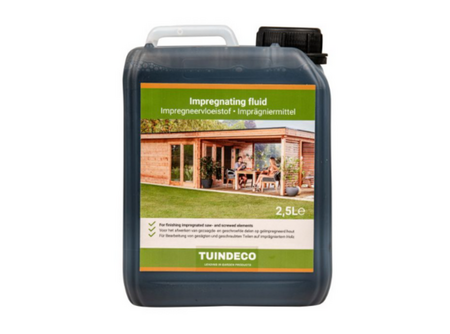 Impregneervloeistof Zwart 2,5 ltr