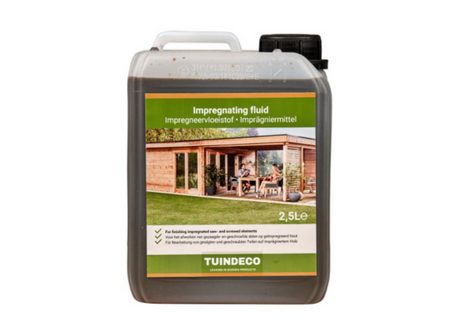Impregneervloeistof Bruin 2,5 ltr