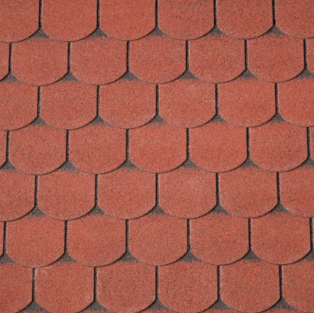Dakshingles beverstaart rood - pak 3 m²