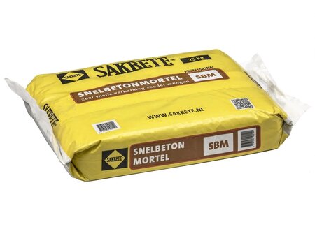 Snelbeton mortel 25 Kg