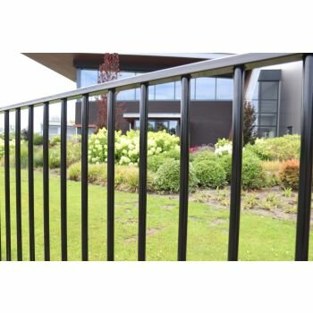 Spijlenpaneel rond vlak