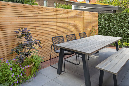 Tuinscherm Douglas geschaafd 30-planks (27 + 3) Klagenfurt 180 x 180 cm Rhombus