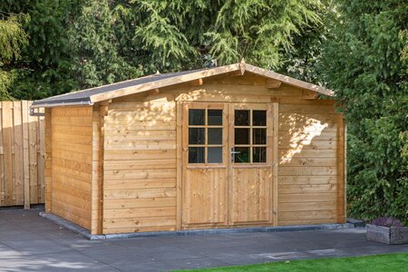 Blokhut Dyre 400 x 300 x 236 cm - Tuinhuis