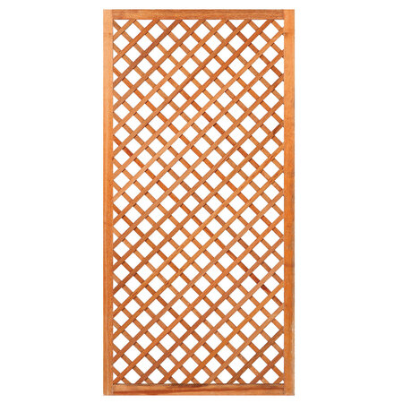 Trellis diagonaal hardhout 90 x 180 cm