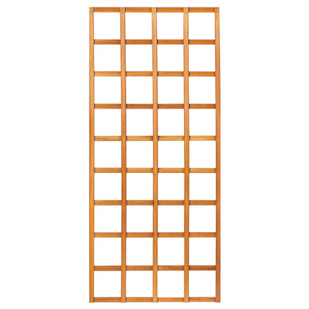 Trellis recht hardhout 90 x 180 cm