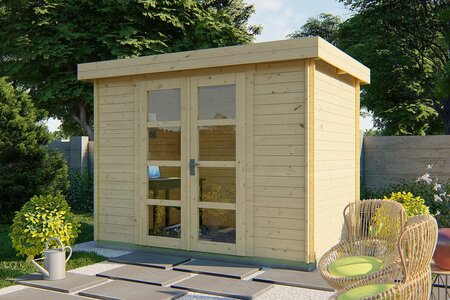 Blokhut Minimodern 300 x 200 x 223 cm - Tuinhuis