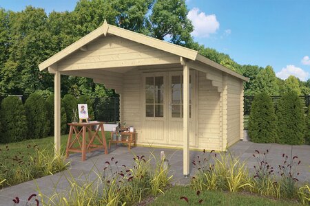 Blokhut Georg 300 x 260 x 250 cm - Tuinhuis