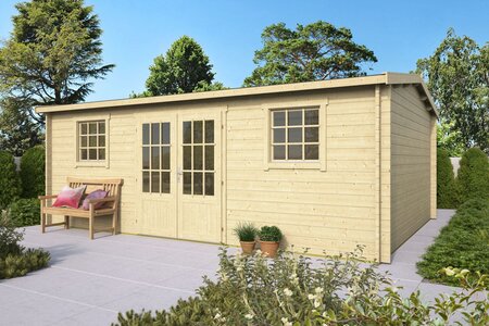 Blokhut Dianne 578 x 450 x 243 cm - Tuinhuis