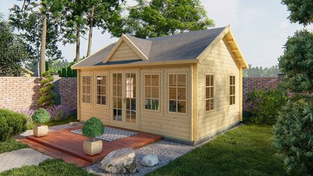 Blokhut Clockhouse 550 x 400 x 351 cm - Tuinhuis