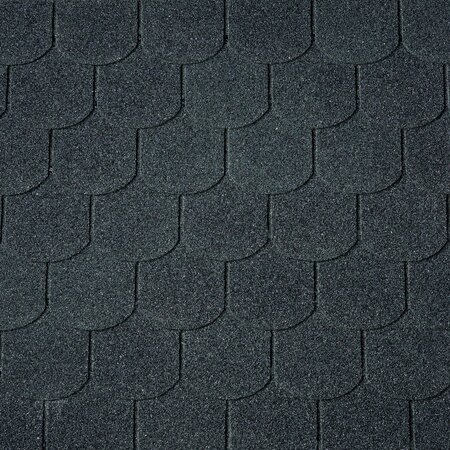 Dakshingles beverstaart zwart - pak 3 m²