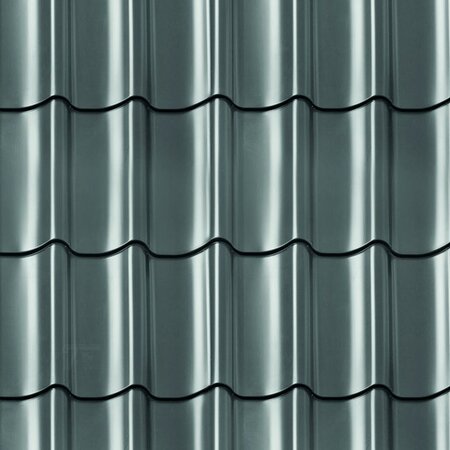 Dakpanprofielplaten antraciet per M2