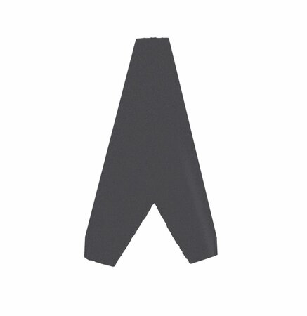 Nokafsluiter easypan antraciet glans