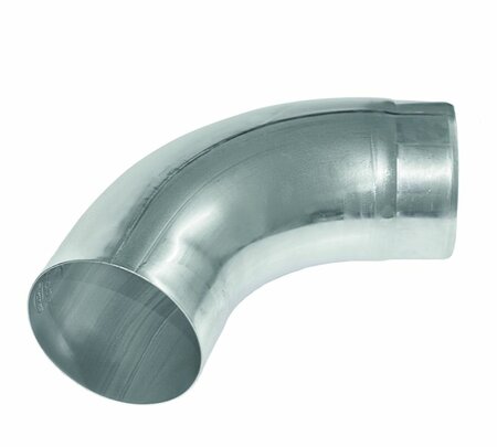 HWA bocht, verzinkt  80 mm,  45 graden