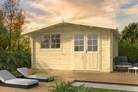 Blokhut Dingle 500 x 500 x 250 cm - Tuinhuis