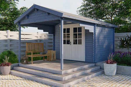Blokhut Georg 300 x 260 x 250 cm - Tuinhuis