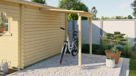 Zijluifel 175 cm voor blokhut/tuinhuis