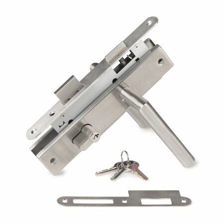 Inbouwslotset RVS standaard