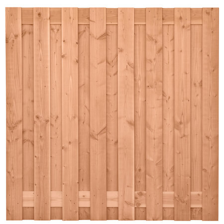 Tuinscherm Douglas geschaafd 17-planks (15 + 2) Zillertal 180 x 180 cm