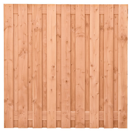 Tuinscherm Douglas geschaafd 19-planks (17 + 2) Salzburg 180 x 180 cm