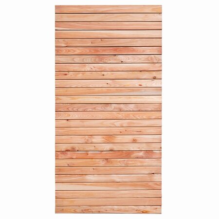Tuinscherm Douglas geschaafd 30-planks (27 + 3) Klagenfurt 90 x 180 cm Rhombus