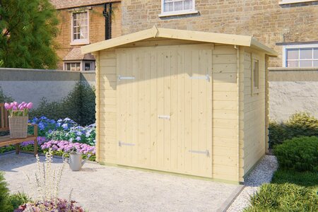 Blokhut Valery 245 x 245 x 216 cm - Tuinhuisje