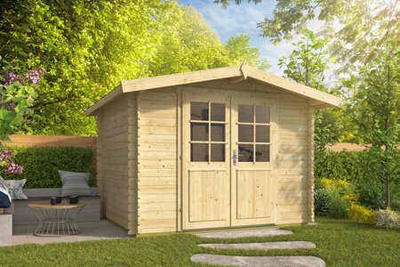 Blokhut Bjarni 300 x 250 x 248 cm - Tuinhuis