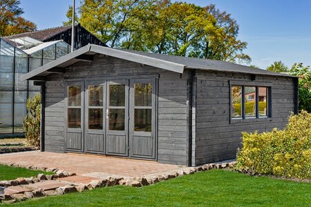 Blokhut Southampton 540 x 540 + 60 cm - Tuinhuis