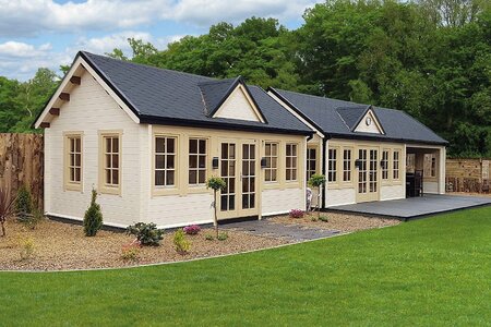 Blokhut Clockhouse 550 x 400 x 351 cm - Tuinhuis