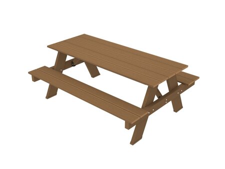 NewTechWood picknicktafel Teak 180 cm