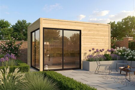Blokhut Rico 400 x 300 x 239 cm - Tuinhuis 