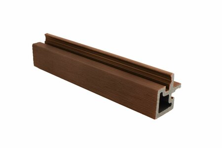 PuraTech composiet hoekprofiel 6,7 x 6,7 x 290 cm ipé