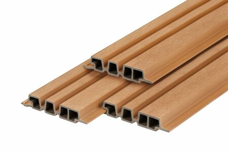 PuraTech 195 composiet barcodeprofiel 3,3 x 19,5 x 290 cm cedar fijne houtnerf