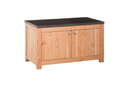 Douglas buitenkeuken dubbel 60 Excellent onbehandeld