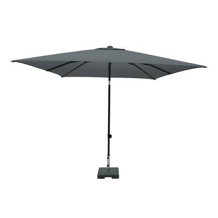 Madison Corsica push-up parasol 200x250 cm grey