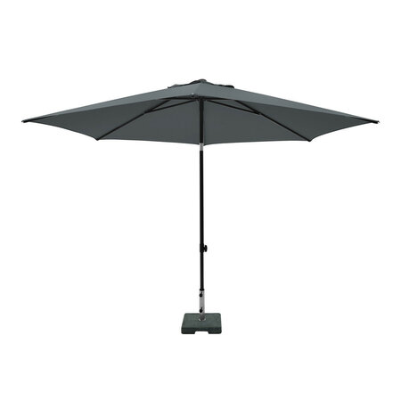 Madison Mykanos push-up parasol Ø250 cm grey