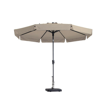 Madison Flores luxe parasol Ø300 cm ecru