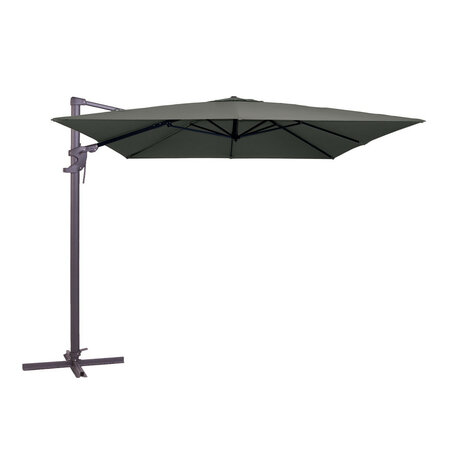 Madison Monaco Flex III zweefparasol 300x300 cm grey