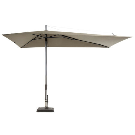 Madison Asymetric Sideway parasol 360x220 cm taupe