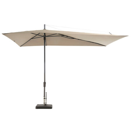 Madison Asymetric Sideway parasol 360x220 cm ecru