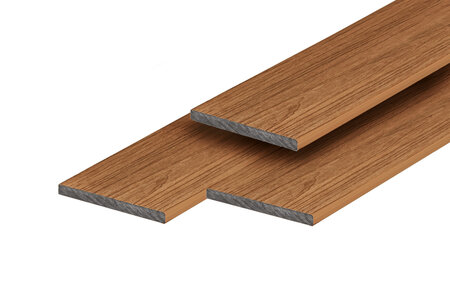 PuraShield composiet kantplank teak 1,2 x 15,0 x 300 cm