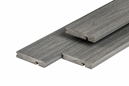 PuraShield composiet eindplank dark grey 2,3 x 13,8 x 300 cm