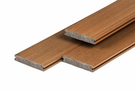 PuraShield massieve composiet vlonderplank teak 2,3 x 13,8 x 400 cm