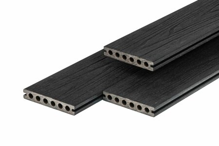 PuraShield composiet vlonderplank ebony black 2,3 x 13,8 x 400 cm