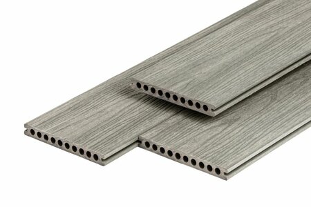 PuraShield composiet vlonderplank light grey 2,3 x 21 x 400 cm