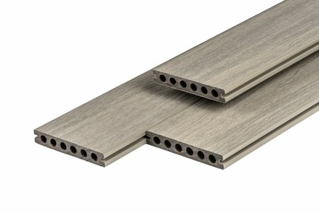 PuraShield composiet vlonderplank light grey 2,3 x 13,8 x 400 cm